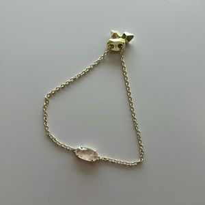 Kendra Scott Bracelet with Dusty Pink stone